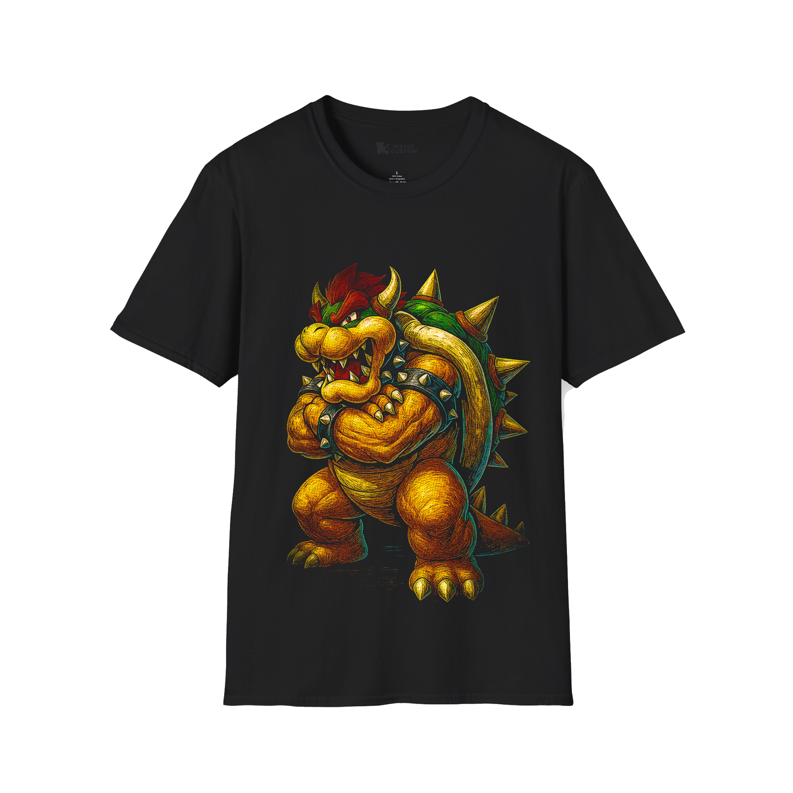 Remera - Bowser Super Mario