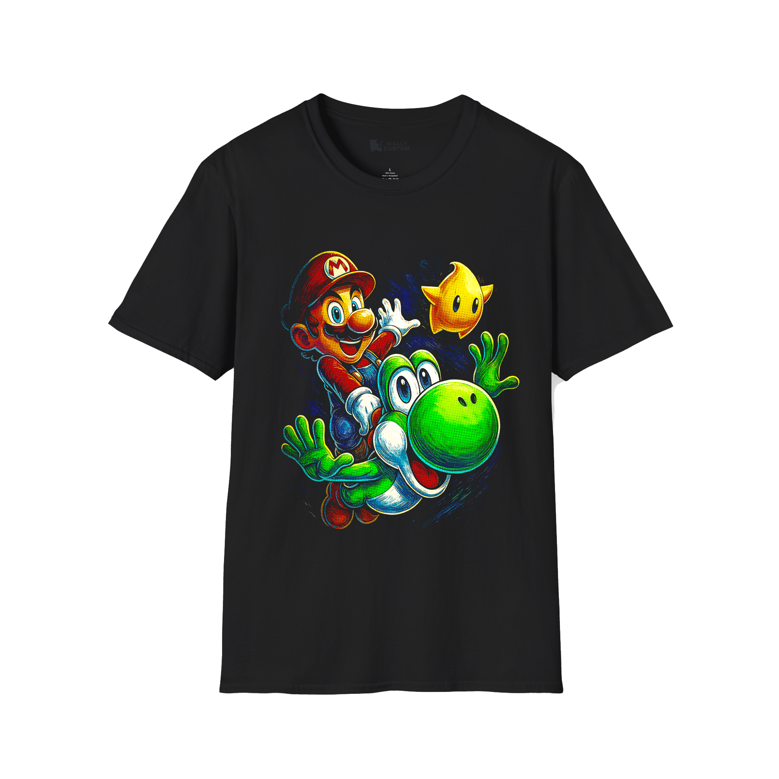 Remera - Mario And Yoshi Super Mario