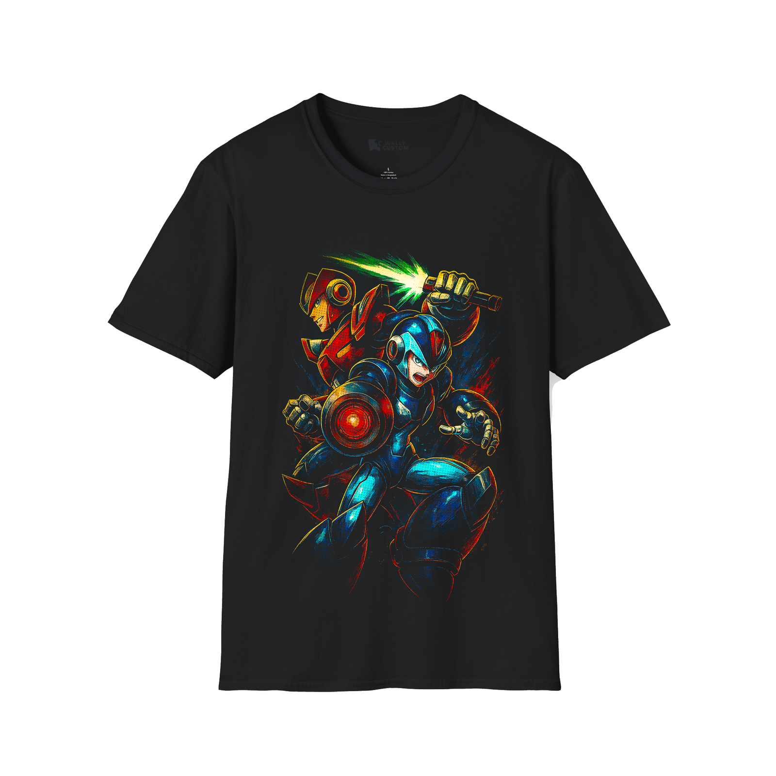Remera - Mega Man And Proto Man Mega Man