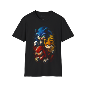 Remera - Sonic Tails And Knuckles Sonic The Hedgehog