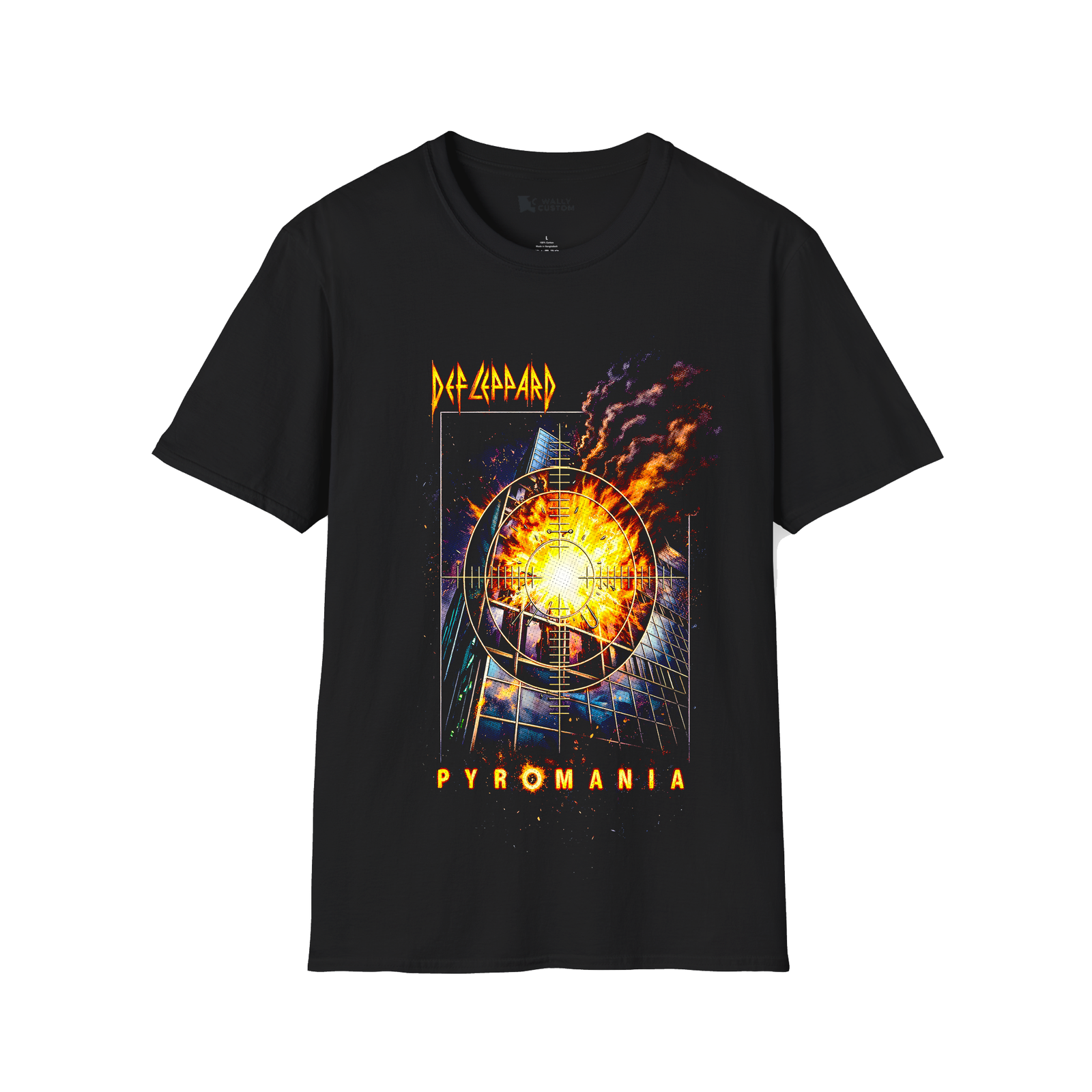 Remera - Def Leppard Pyromania