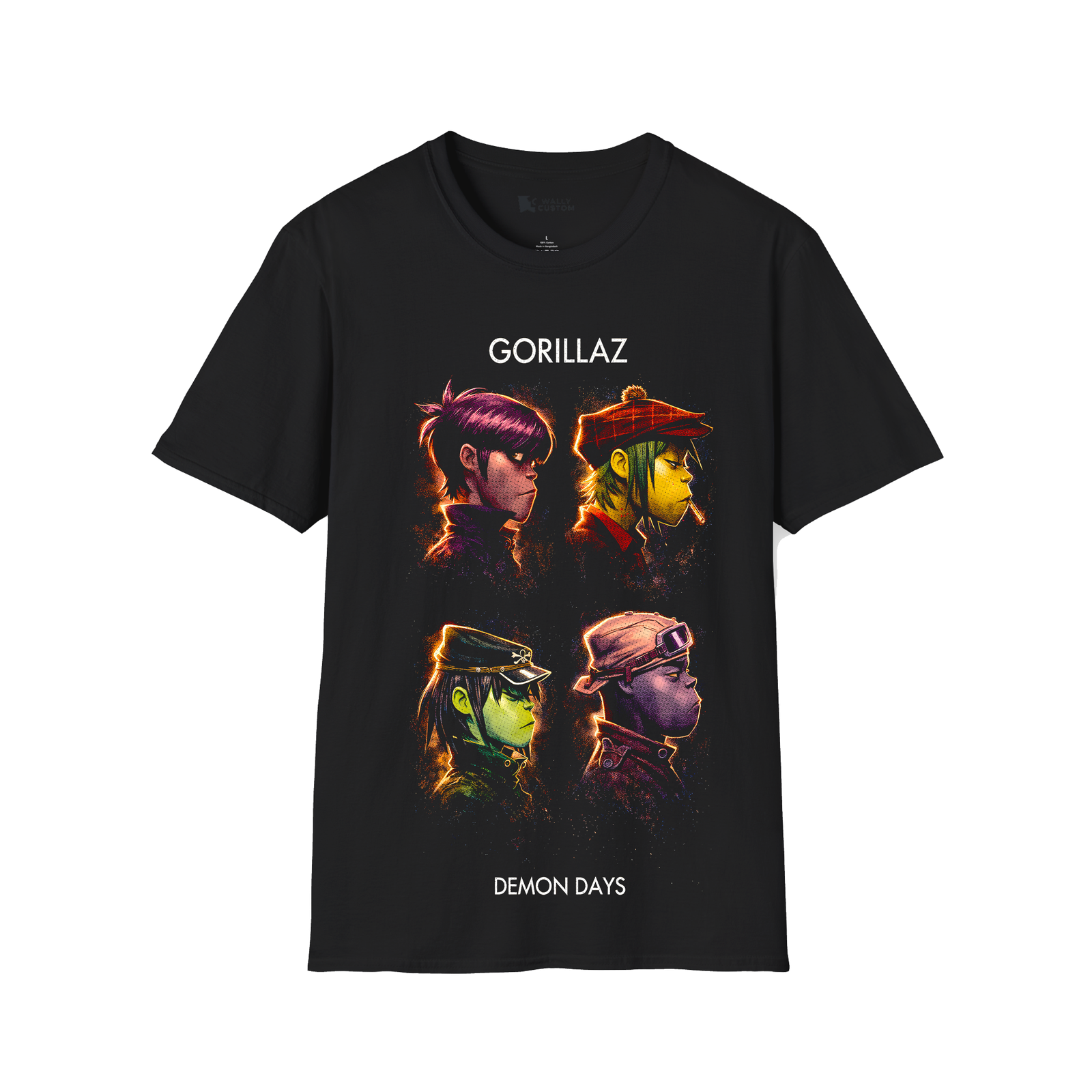 Remera - Gorillaz Demon Days