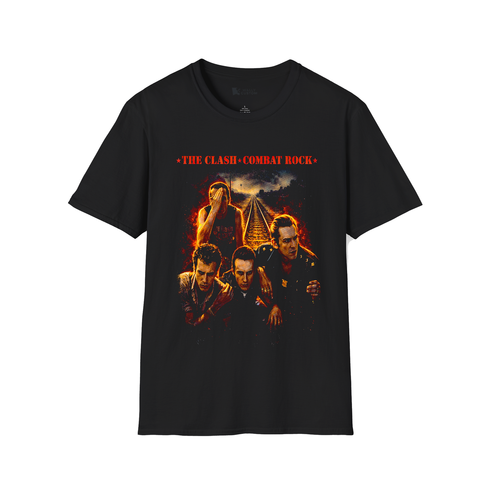 Remera - The Clash Combat Rock
