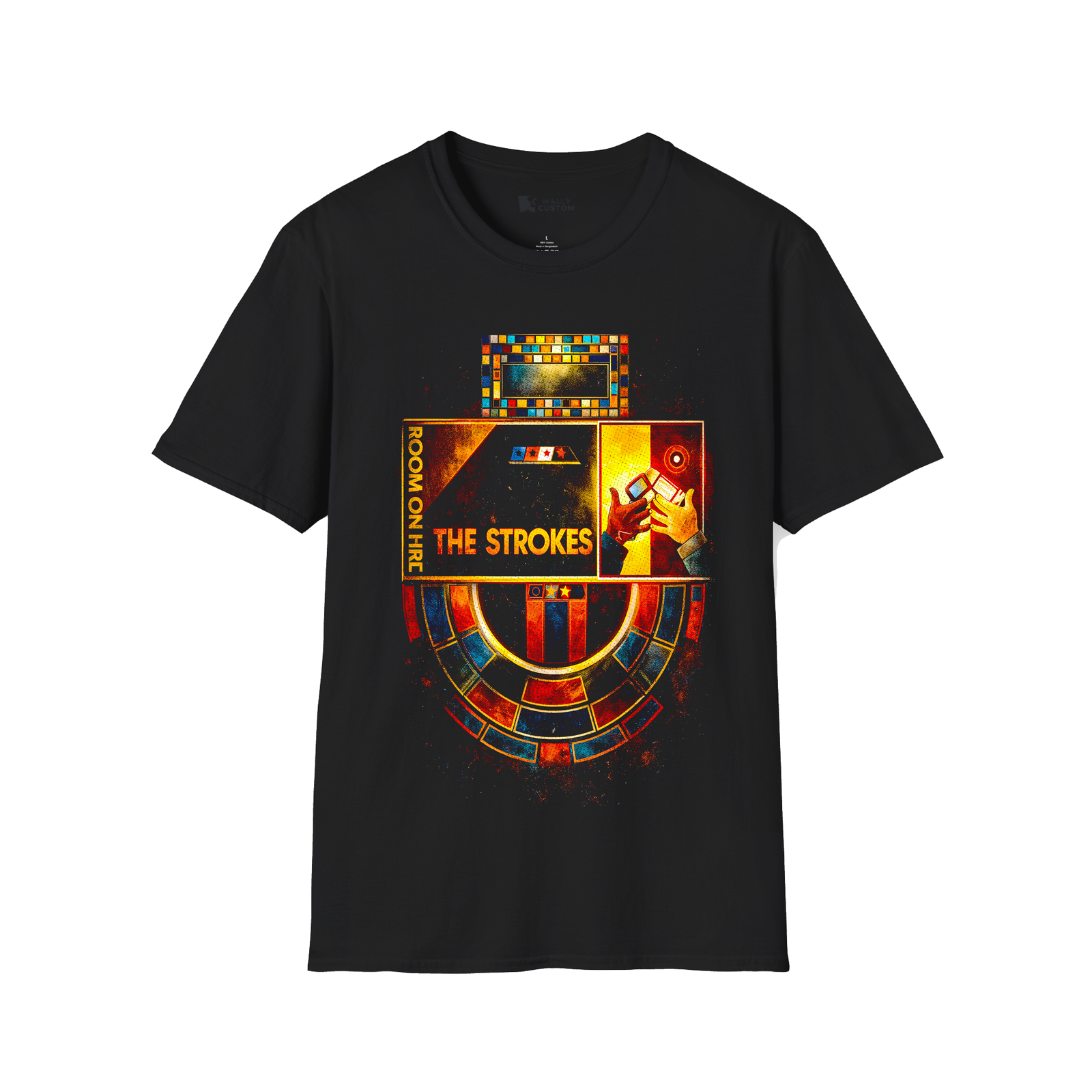 Remera - The Strokes Room On Fire